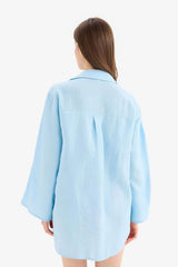 Defacto Kadın Beachwear B7333Ax - Mavi