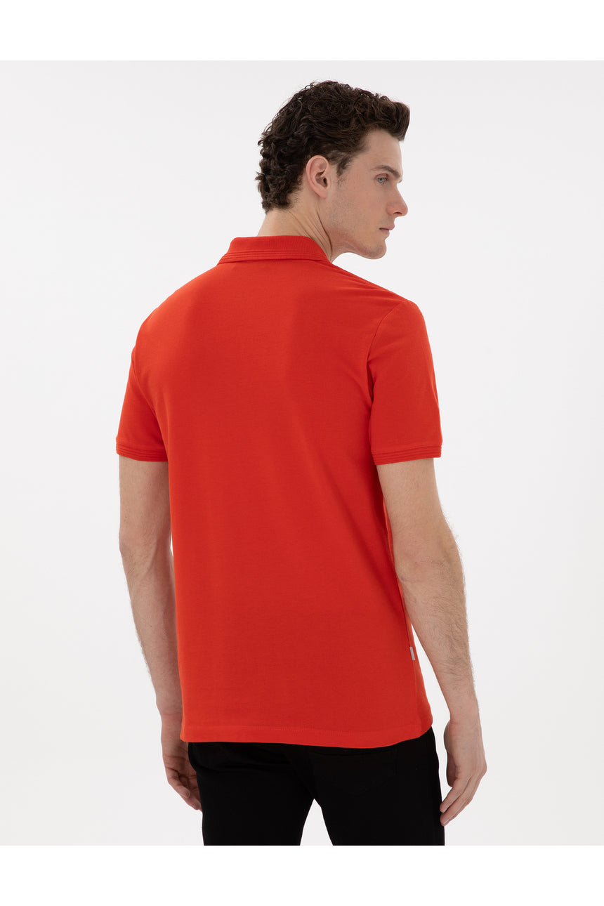 PİERRE CARDİN ERKEK T-shirt 2131539 - Kırmızı