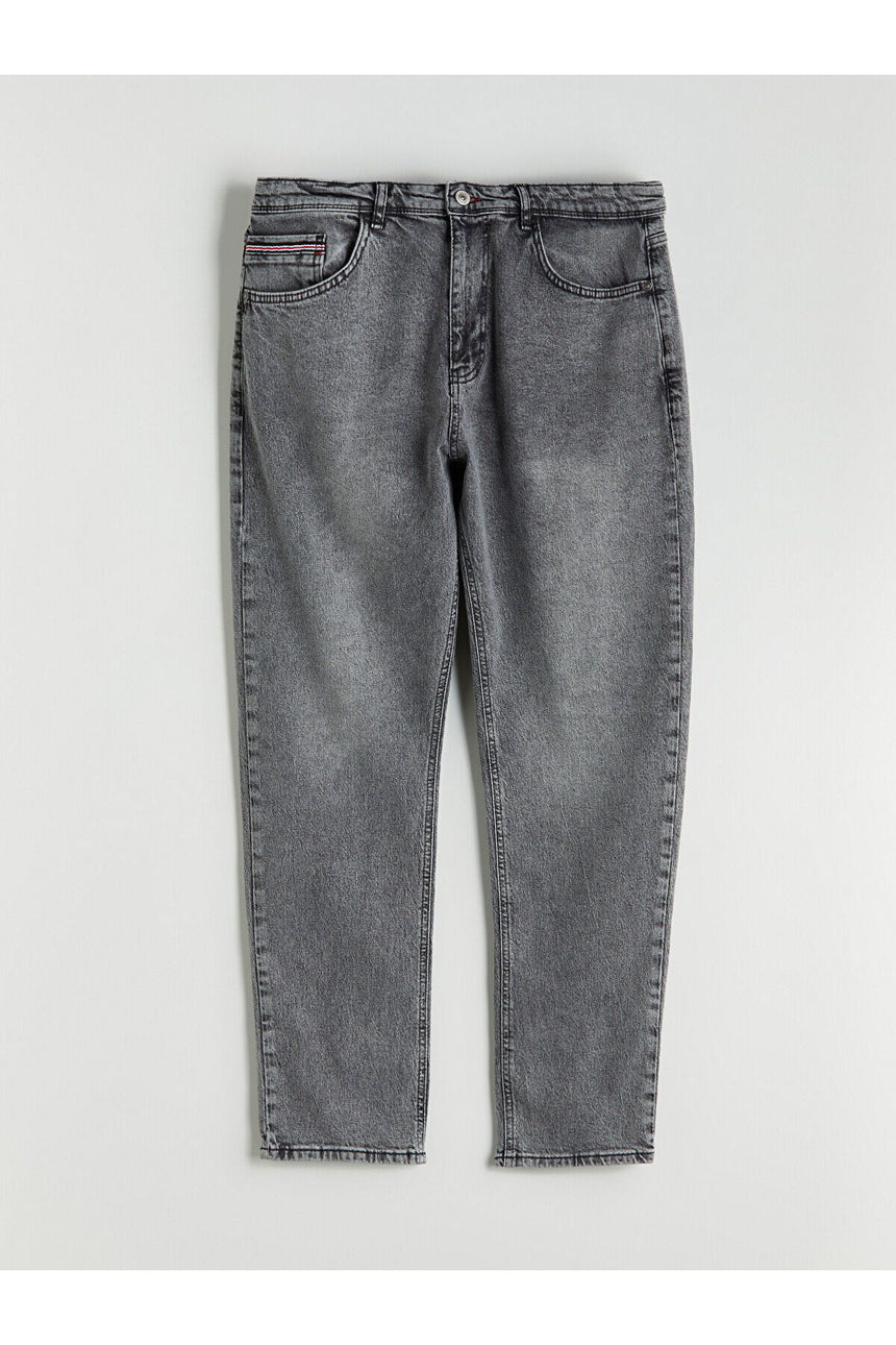 LC Waikiki Erkek Büyük Beden Jean W5LI04F8 - Antrasit
