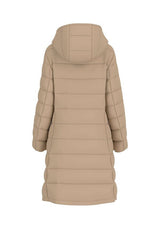 GUESS KADIN NEW ALETA LONG PUFFE V4YL05WF3X0 - Açık Gri