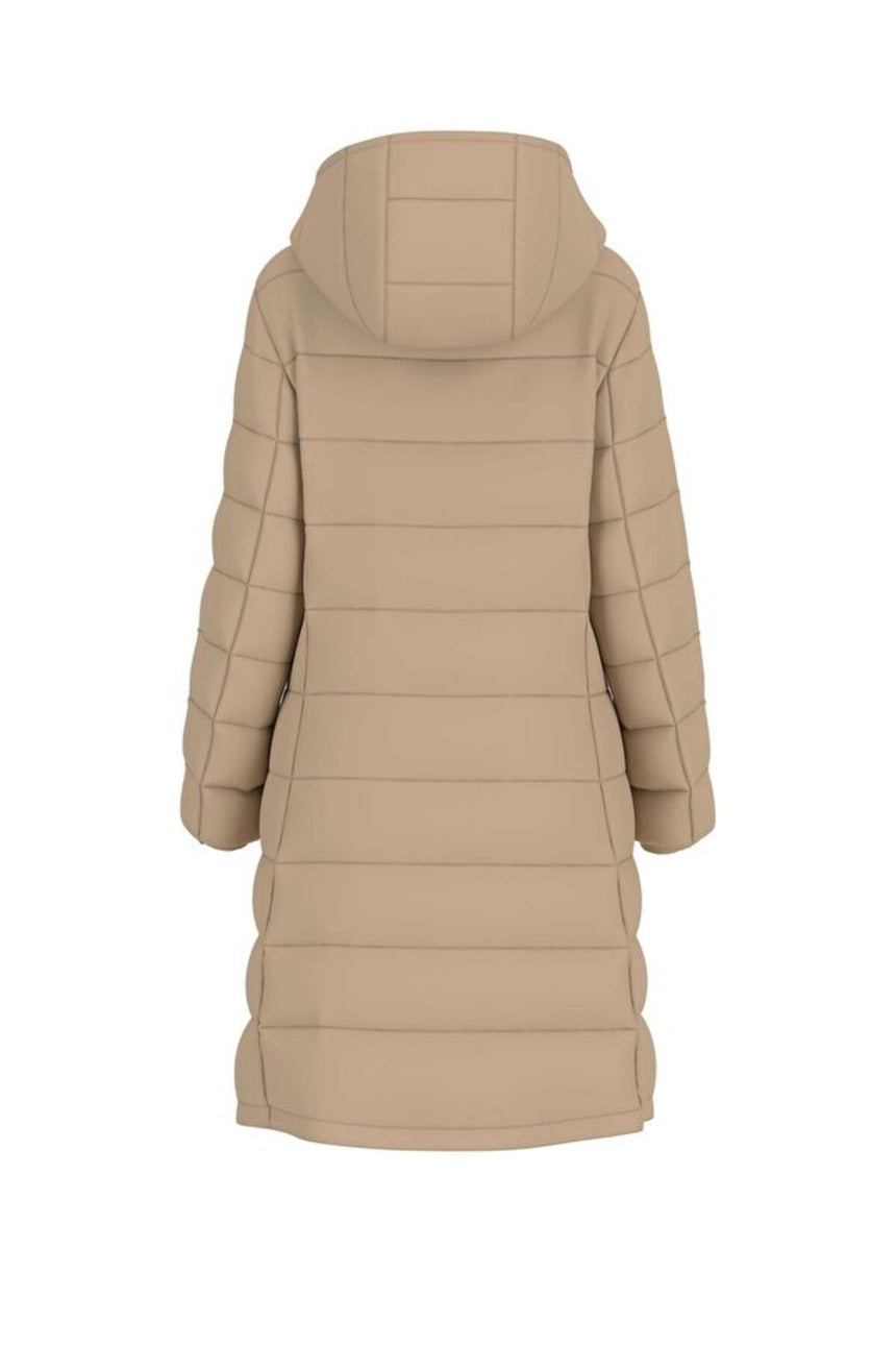 GUESS KADIN NEW ALETA LONG PUFFE V4YL05WF3X0 - Açık Gri