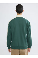 LC Waikiki Erkek Sweatshirt W5NV03B8 - Koyu Yeşil