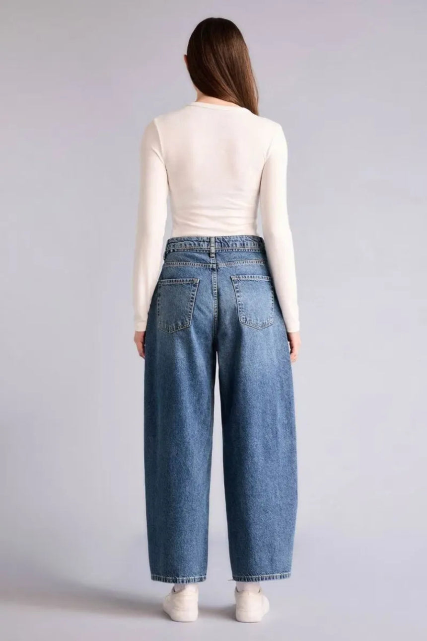 Defacto Kadın Trousers G8867AX - Mavi