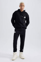 Defacto Erkek Sweat Shirt A4114Ax - Siyah