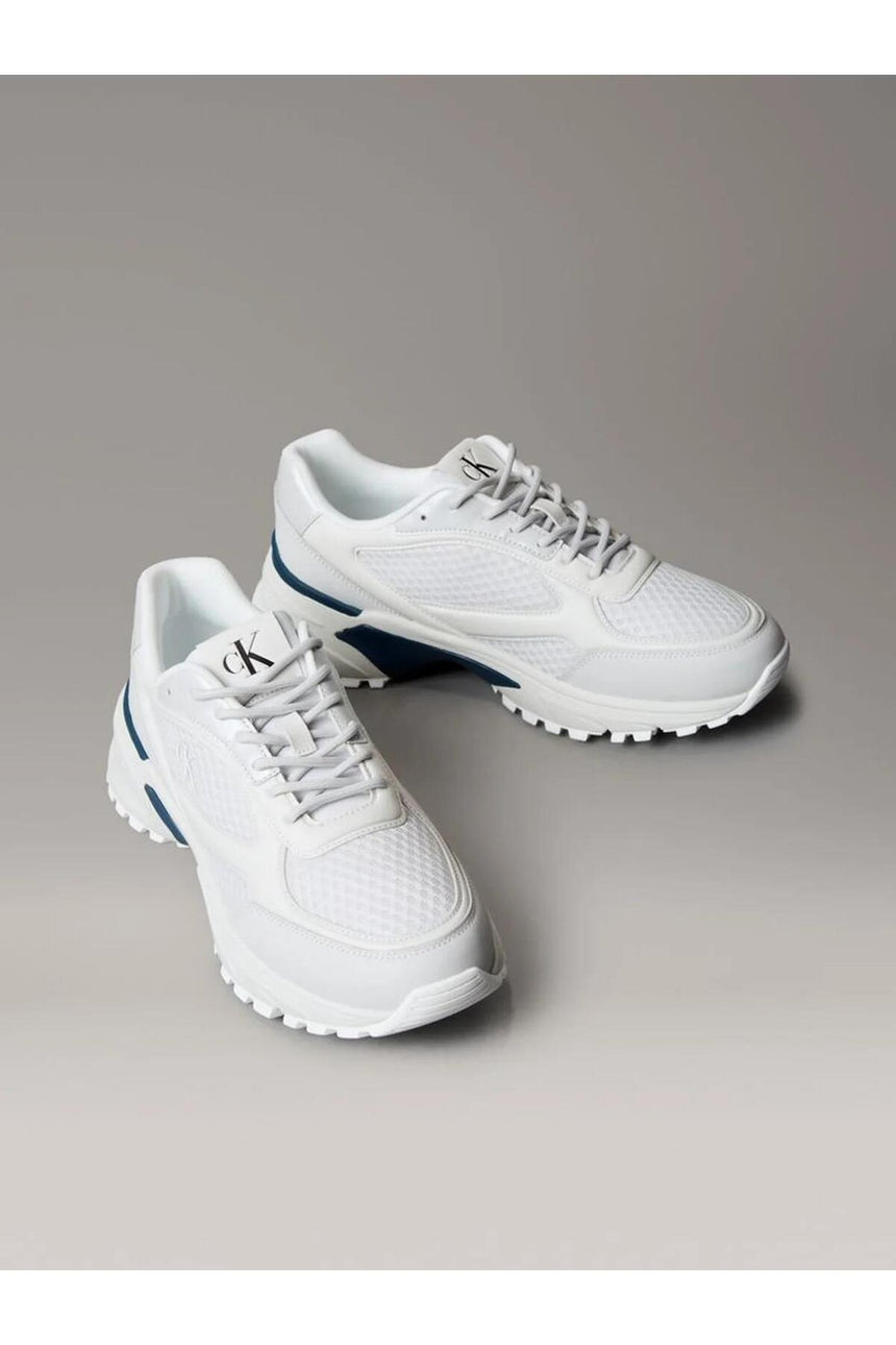 Calvin Klein Erkek HIKE RUNNER LACEUP MESH MIX YM0YM01451 - Gri