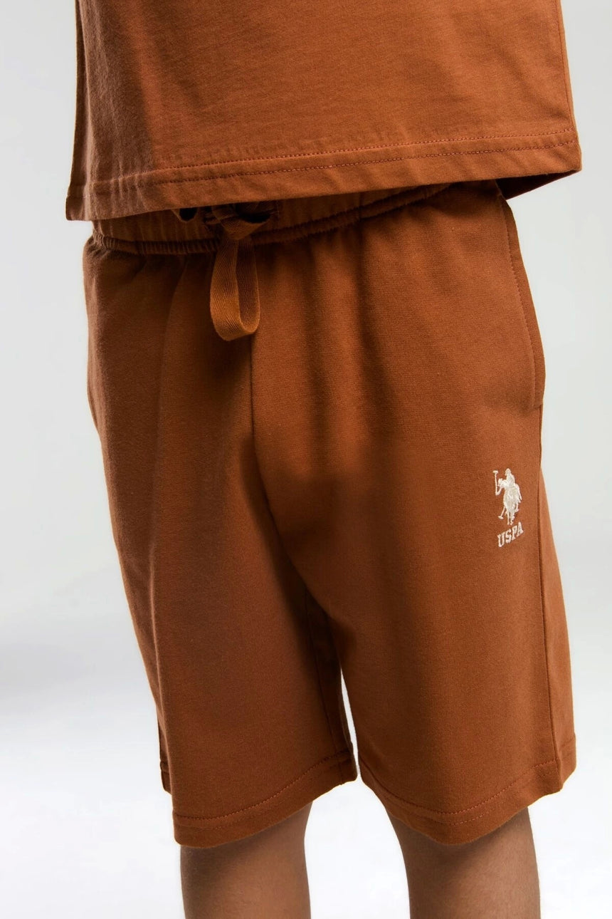 U.S. Polo Assn. Bermuda Takım US2048-4 - Açık Kahve