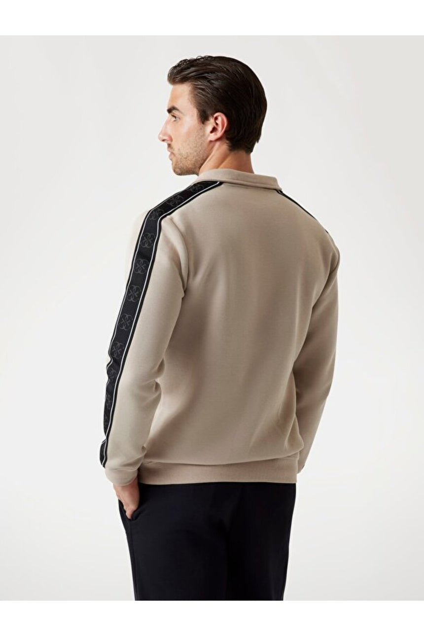 GUESS ERKEK MICKEY FULL ZIP SWEA Z2YQ10KB3P2 - Bej