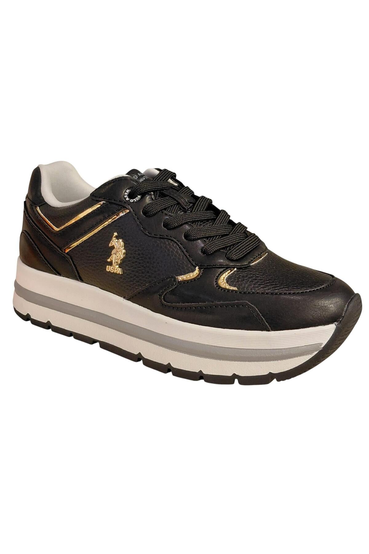 U.S. Polo Assn. Shina Kadın Sneaker - Siyah