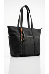 Lumberjack Unisex Tex Seri Shopper Omuz Çantası - Siyah