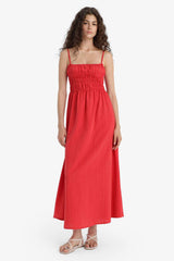 Defacto Kadın Short Sleeve Woven Dress C9236Ax - Kırmızı