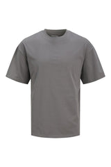 JACK&JONES JJEBRADLEY TEE SS NOOS PLS 12250623 - Koyu Gri