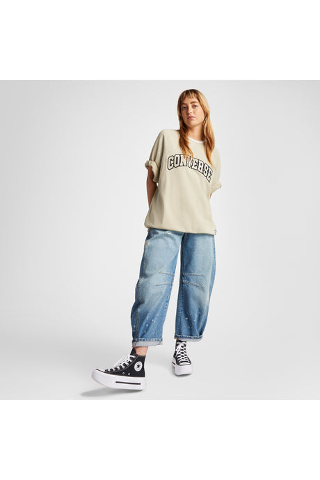 CONVERSE CHUCK TAYLOR ALL STAR LIFT DOUBLE STACK A12975C.001 - Siyah