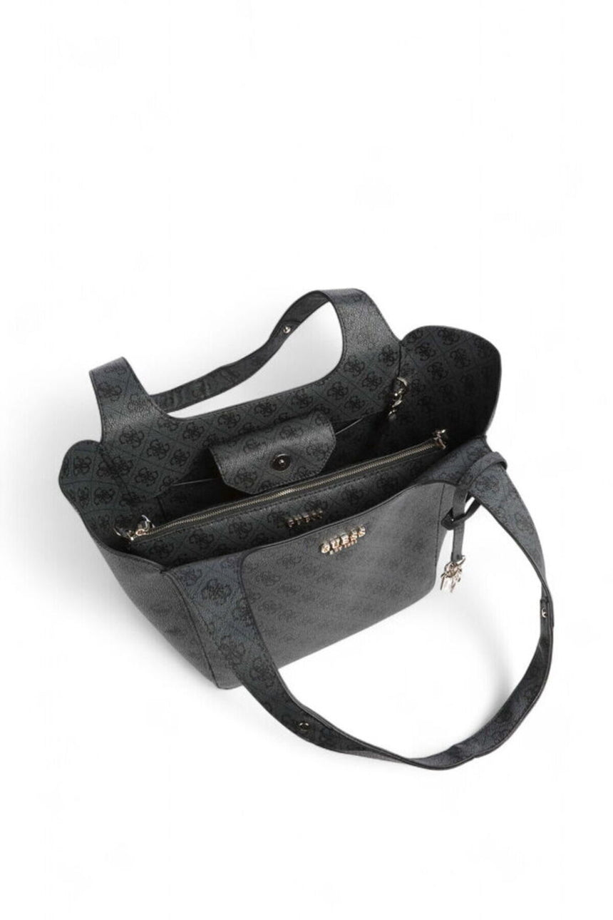 GUESS KADIN CALISTA 2 IN 1 TOTE HWSG7334220 - Ekru/ Krem