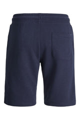 JACK&JONES JPSTGORDON BRANDON SWEAT SHORTS MID 12292136 - Koyu Lacivert