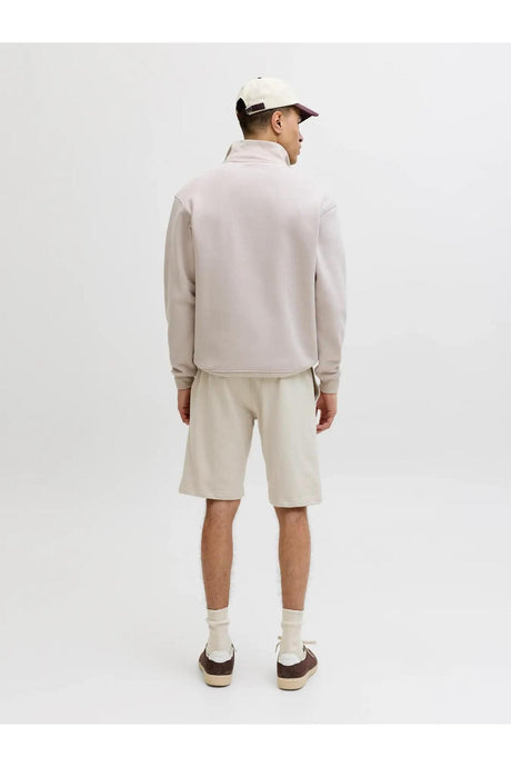 JACK&JONES JPSTGORDON ARCHIVE SWEAT SHORTS MID SN 12288638 - Bej/ Açık Gri