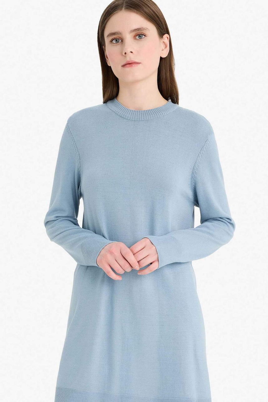 Defacto Kadın Tunic H3431Az - Açık Mavi