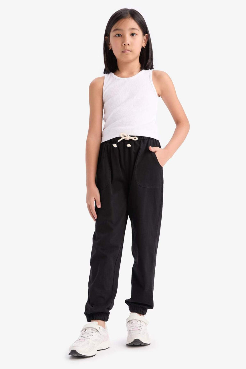 Defacto Çocuk Trousers Z8779A6 - Siyah
