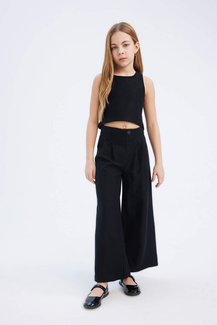 Defacto Çocuk Knitted Set C0871A8 - Siyah