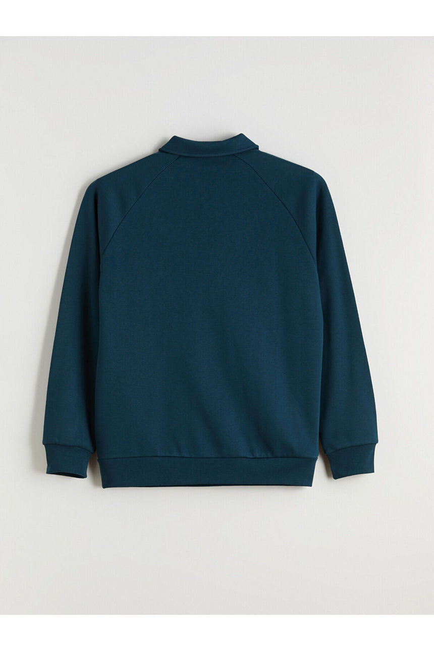 LCW ERKEK W5GL46E8 SWT,XM-TEAL-2 - Petrol Mavisi