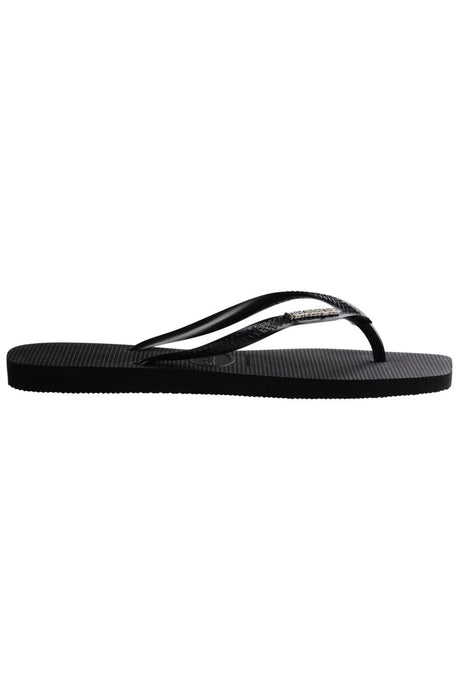 HAVAİANAS SQUARE LOGO METALLIC 4148257 - Siyah