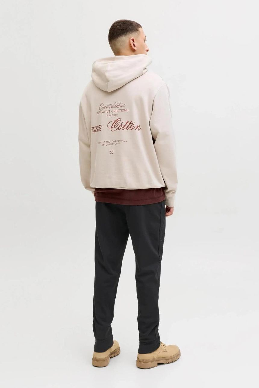 JACK&JONES JPSTGORDON BASE SWEAT PANTS SN 12288623 - Siyah