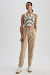 Defacto Kadın Trousers S2790Az - Kum Beji