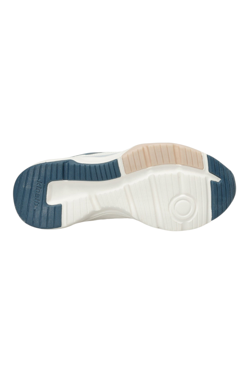 Sporline Kinetix Foxy TX kadın sneaker ayakkabının ekru renkli tekstil taban detayı
