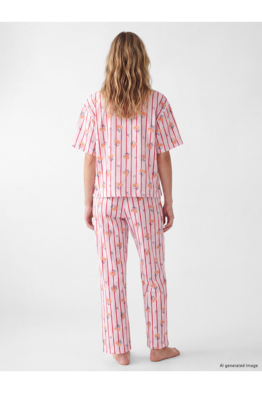 LCW KADIN W6H964D8 GPJ,PUMPKIN - Pembe