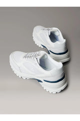 Calvin Klein Erkek HIKE RUNNER LACEUP MESH MIX YM0YM01451 - Gri