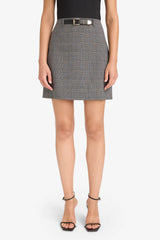 Defacto Kadın Woven Skirt D3062AX - Gri