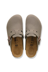 BIRKENSTOCK BOSTON BF NU 1033068 - Kahverengi / Kum Beji