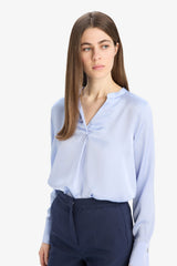 Defacto Kadın Woven Top C3217Ax - Açık Mavi