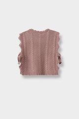 Defacto Çocuk Cardigan C8086A5 - Gül Kurusu