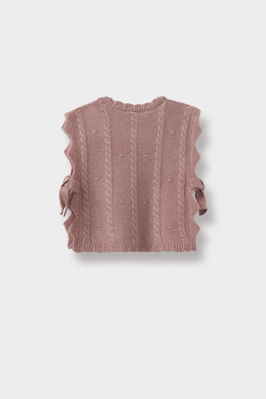 Defacto Çocuk Cardigan C8086A5 - Gül Kurusu