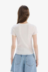DeFacto K7064AZ Kadın T-Shirt - Siyah