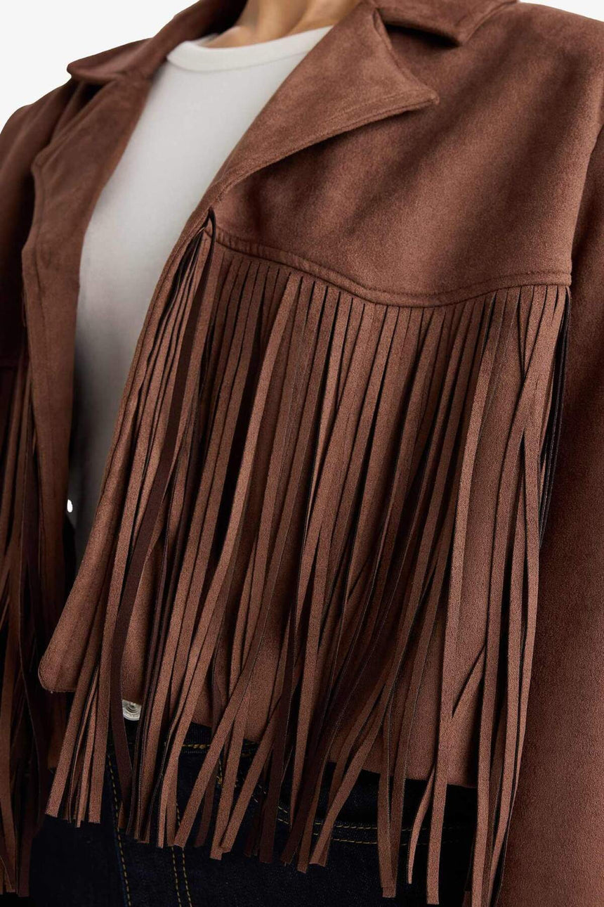 Defacto Kadın Jacket F8317Ax - Kahverengi