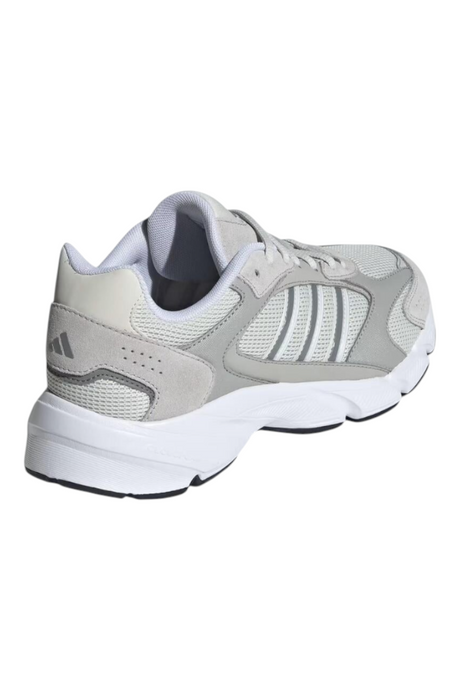 Sporline adidas Crazychaos 2000 gri kadın sneaker, süet ve tekstil detaylı, arkadan görünüm