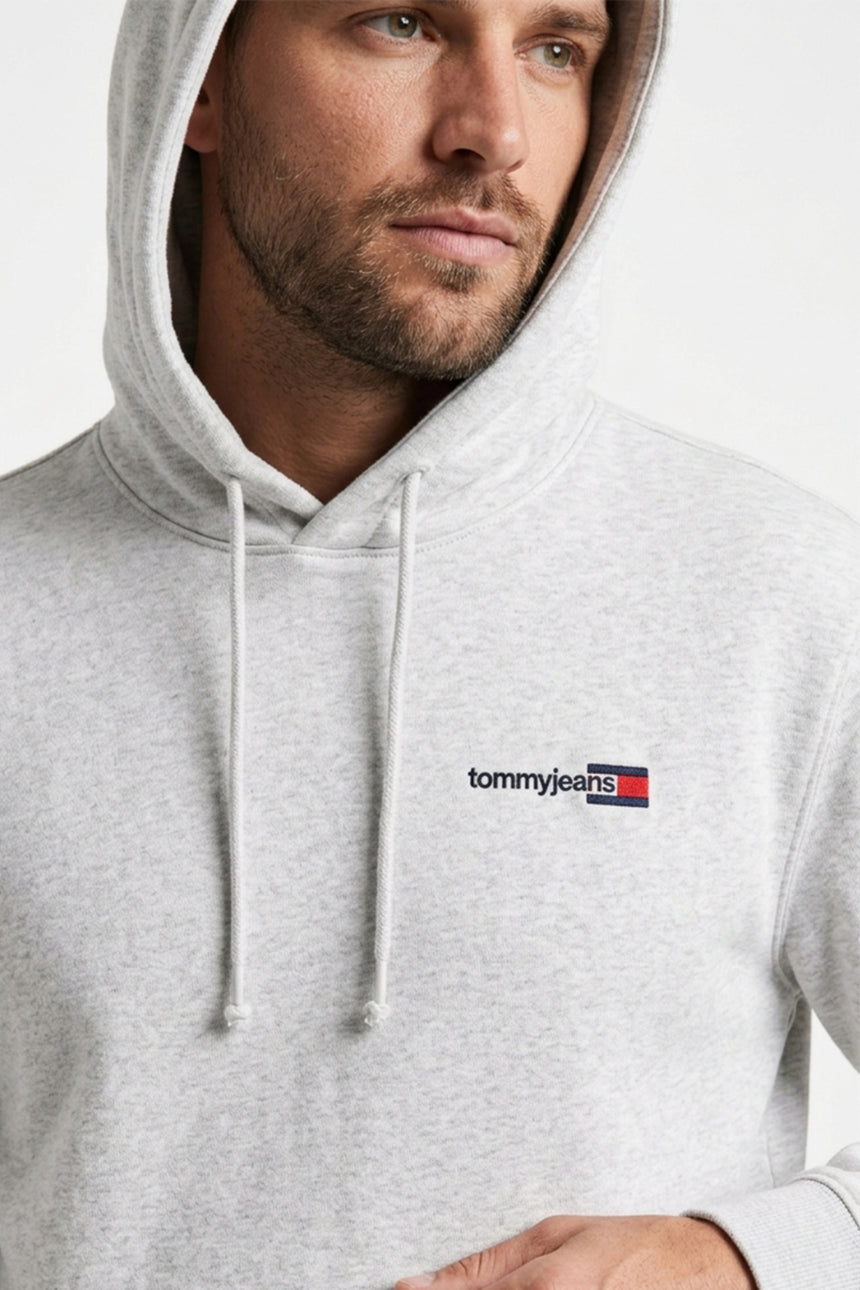 Tommy Hilfiger Erkek TJM REG ENTRY DNA HOODIE EXT DM0DM23393 - Gri