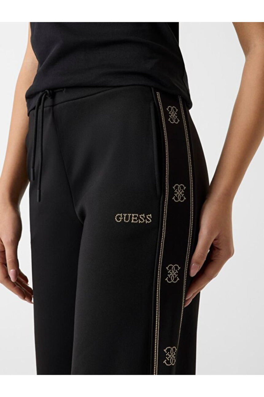 GUESS KADIN OCTAVIA WIDE LEG PAN V5BB12KCX22 - Siyah