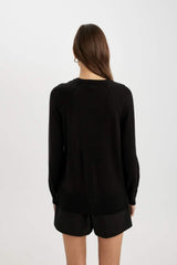 Defacto Kadın Pullover İ6913Az - Siyah