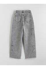 LC Waikiki Çocuk Jean Pantolon W5IQ37AB - Gri