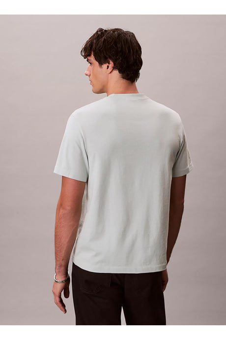 Calvin Klein Erkek SS EASY MONOGRAM TEE LV04RC275G - Yeşil