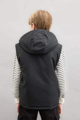 Defacto Çocuk Vest C4340A8 - Siyah