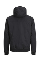 Jack & Jones Rush Erkek Büyük Beden Kapüşonlu Bomber Mont 12243517 - Siyah