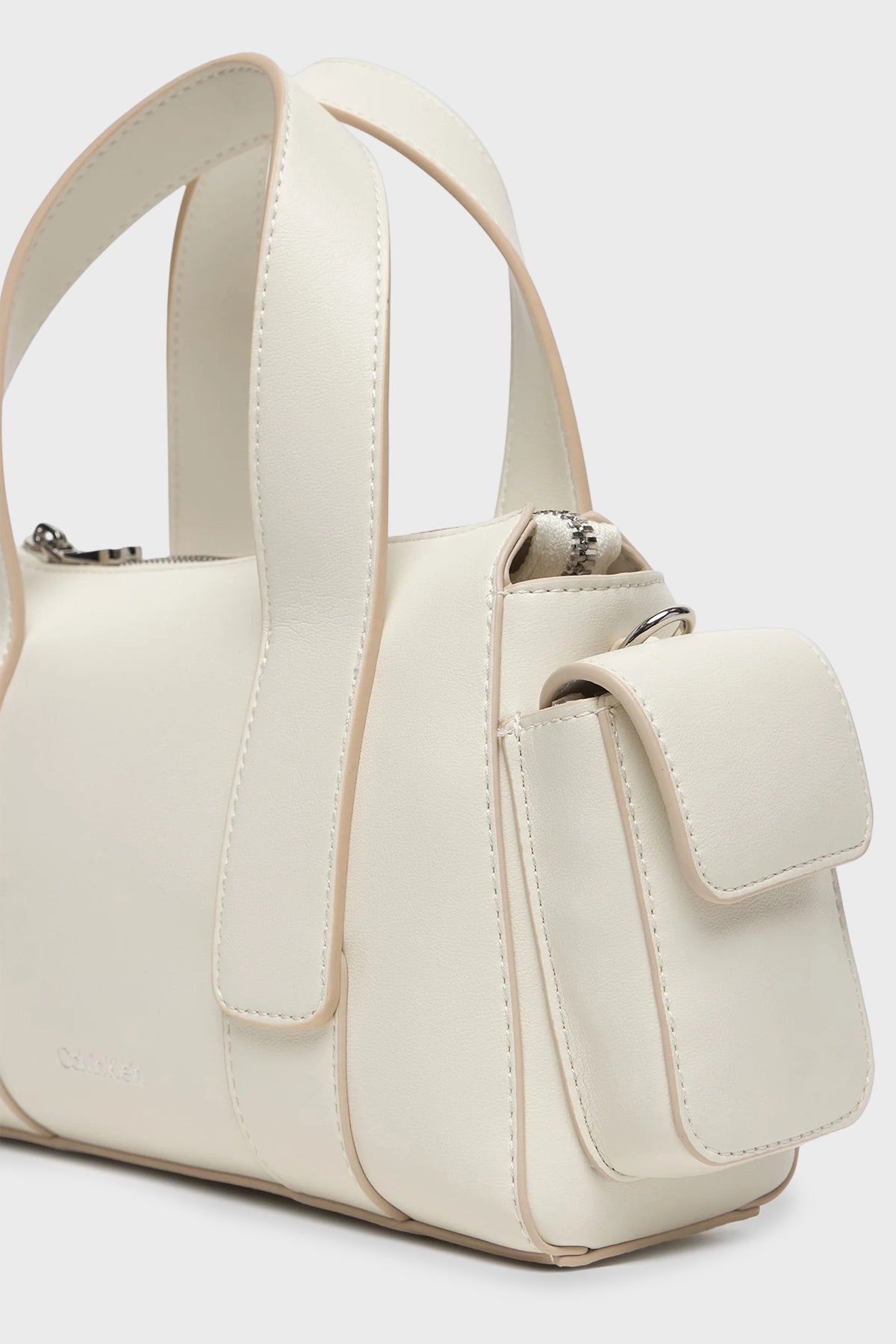 Calvin Klein Kadın WEBBING STRAP POCKET BAG LV04F3291G - Haki