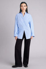 Defacto Kadın Long Sleeve Shirt G9788AX - Mavi