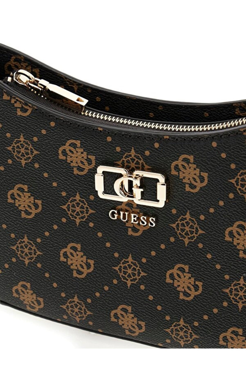 GUESS EMELIE LOGO TOP ZIP HWGP9928180 - Parlak Yeşil