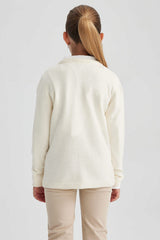 Defacto Çocuk Cardigan N8407A6 - Ekru