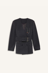 Defacto Kadın Blazer F9431Ax - Antrasit