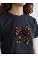 LCW KADIN S6ES43M8 KK.BDY,LEOPA - Siyah
